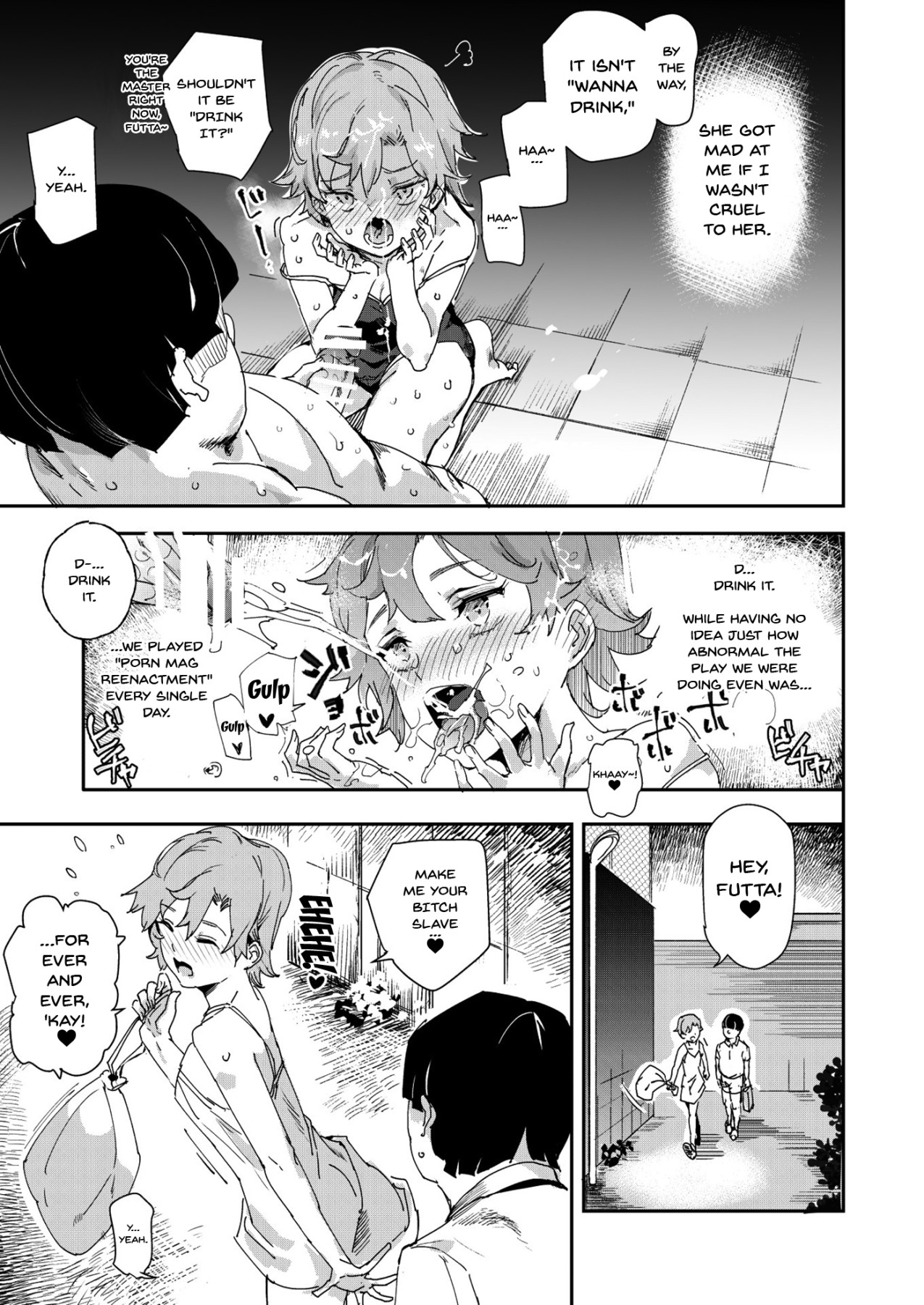 Hentai Manga Comic-My Childhood Sex Friend ~The Summer Where We Found That Perverted Book~-Read-36